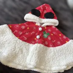 ミッキー ミニー クリスマス ポンチョ
