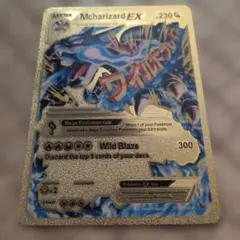 Mcharizard EX ゴールドメタルカード