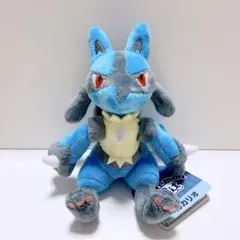 【新品・紙タグ付き】 ポケモン fit ルカリオ & リオル ぬいぐるみ セット 新品・紙タグ付き】 ポケモン fit ルカリオ & リオル ぬいぐるみ