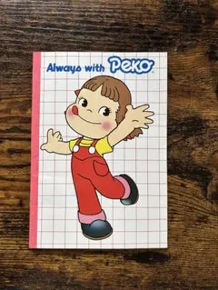 ペコちゃん メモ帳　ノート　レトロ