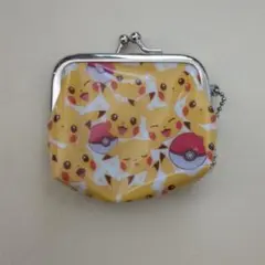 ピカチュウ　がま口財布　ピカチュウ　財布　ピカチュウ　グッズ　ポケモン　財布