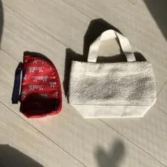 フリーストートバッグ とペットボトルカバー