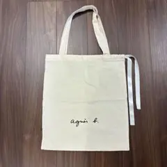 agnès b. ベージュ トートバッグ　アニエスベー　ノベルティ ショッパー