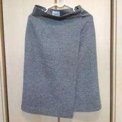 美品【ナノユニバース】膝丈スカート　キレイめ　オフィカジュアル　Sサイズ
