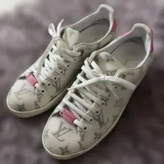 Louis Vuitton ロゴプリント スニーカー