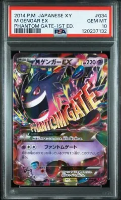ゲンガーEX　PSA10　プレミアムチャンピオンパック　ポケモンカード　XY ゲンガーEX PSA10 プレミアムチャンピオンパック ポケモンカード