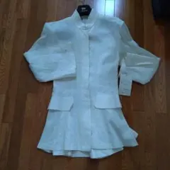 Perris 麻100%ジャケット40