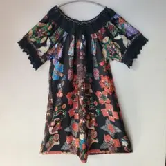 ​【希少】あちゃちゅむ ムチャチャ 総柄チュニックワンピース