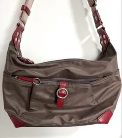 【F】MK MICHEL KLEIN BAG ナイロンショルダーバッグ　ミシェルのサムネイル