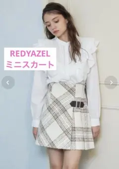 REDYAZEL♡ブークレチェックミニスカート