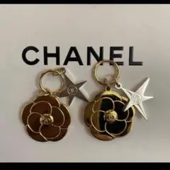 CHANEL カメリア スター チャーム 2個セットのサムネイル