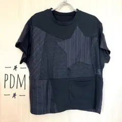 【美品】☆ピーディエム　pdm　個性的　星型　パッチワーク　チュニック