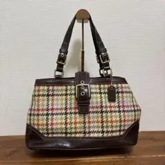 COACH 肩掛け可　コーチ　トートバッグ