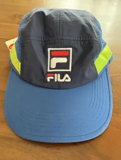 FILA キャップ 反射ストライプ付き　新品のサムネイル