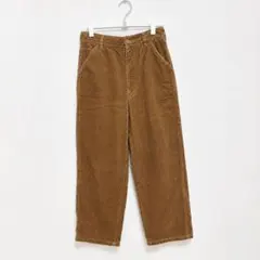 UNIQLO ユニクロ コーデュロイ ペインターパンツ ワイド ブラウン
