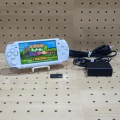 動作品 / 点検・整備済み psp3000 本体 パールホワイト（付属品あり）②