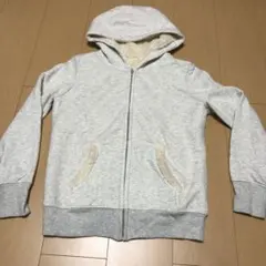 ユニクロ　フリースフード付きパーカー 150