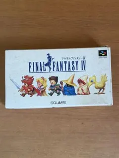 SFC ファイナルファンタジー4 箱・説明書あり 動作未確認 FF4