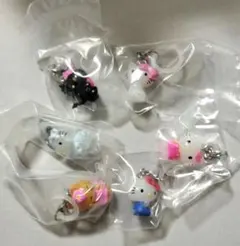 サンリオ ハローキティ めじるしアクセサリー ガチャ 全6種 コンプリートセット