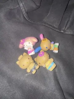 日焼けハローキティ・マイメロディ・シナモロール・ポムポムプリン 4体セット