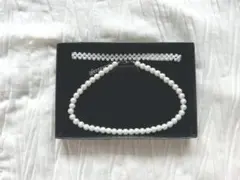 イミテーションパール　チョーカー　ネックレス2点セット