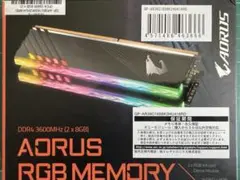 GIGABYTE AORUS RGBメモリ16GB (8GBx2) DDR4②のサムネイル