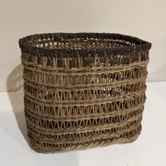 白あけび乱れ編み花籠 （天然木ハンドル付） - メルカリ