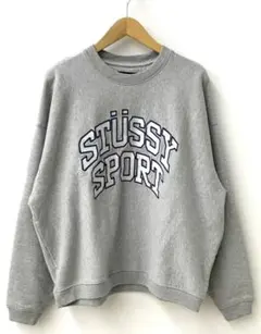 STÜSSY SPORT グレー スウェット即完売モデル‼️ 値下げ交渉承ります。