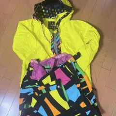 ESTIVO イエロー スノーボードウェアセット