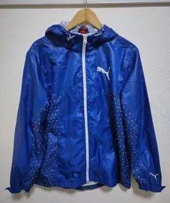 PUMA ドット柄 ウィンドブレーカー Lサイズ