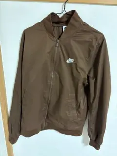 NIKE ナイロンジャケット ブラウン M