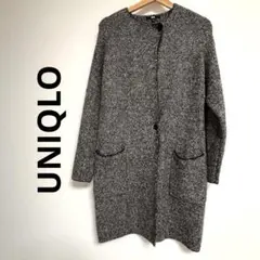 ユニクロ UNIQLO ニットコート レディース サイズS 秋冬 通勤 ロングのサムネイル