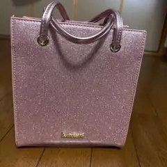 ショルダーバッグ ピンク ラメのサムネイル