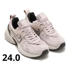 美品NIKE V2K RUN 24.0cmプラチナムバイオレット ピンク