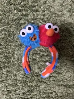 エルモとクッキーモンスター カチューシャ