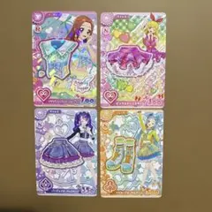 アイカツ カード 4枚セット まとめ売り　レア入り　アイカツ！アンコール