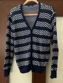 【38/M相当】URBAN RESEARCH ジャガードニット　カーディガン