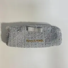 Maison de FLEUR ツイード筆箱 ライトブルーのサムネイル