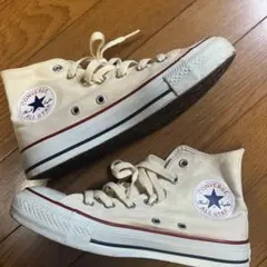 CONVERSE ALL STAR アイボリーハイカットスニーカー