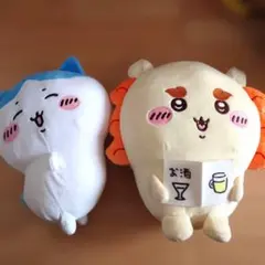 ちいかわシーサー＆ハチワレぬいぐるみ　2個セットのサムネイル