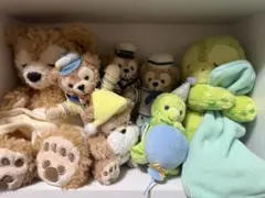 ダッフィーとオルメルぬいぐるみセット