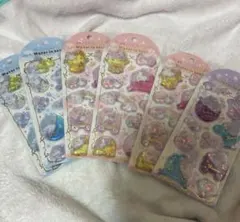 サンリオ　ウォーターインシール　シール