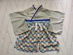 SWEET MOMMY 袴ロンパース サイズ80 富士山柄　オーガニックコットン