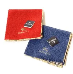 新品タグ付き Burberry バーバリー ハンカチタオル ミニタオル２点セット