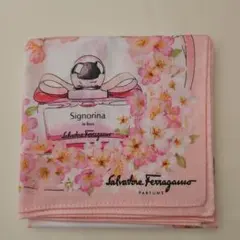 新品！Salvatore Ferragamo ハンカチ Signorinaのサムネイル