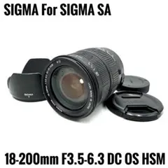 動作良好 SIGMA シグマ 18-200mm DG OS HSM SAマウントのサムネイル