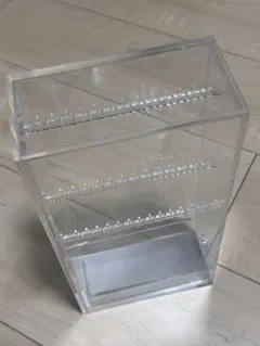 透明アクリル ジュエリーケース2つ　無印良品