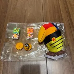 森永 チョコボール キョロちゃん ストラップ スタンプ セット　平成レトロのサムネイル