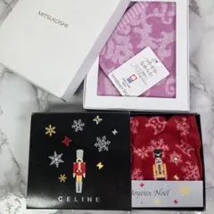 ブランドハンドタオル2枚セット　CELINE&今治タオル