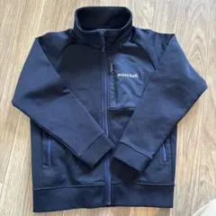 mont-bell Kid's 120 フリースジャケット ネイビー